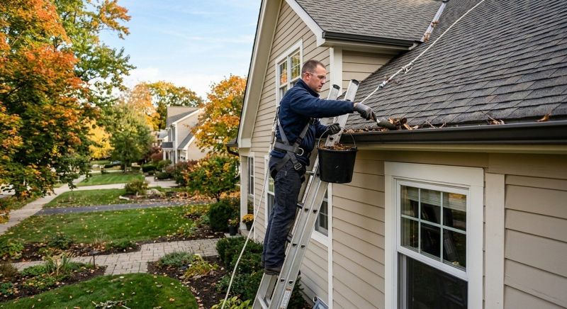 Clogged Gutter Clearing in Arvada, CO
