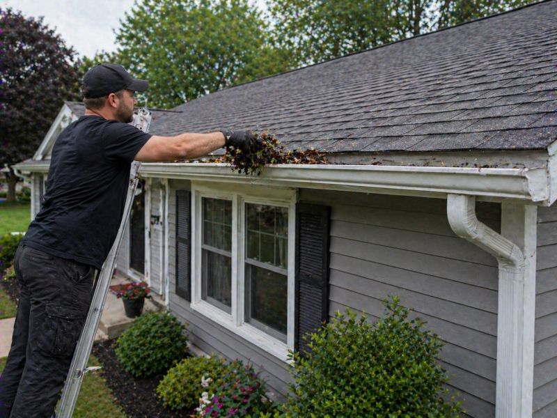Gutter Downspout Unclogging in Annapolis, MD
