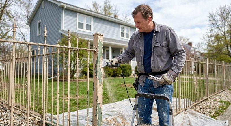 Fence Stain Removal Service